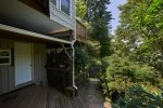 Tiered wood decking